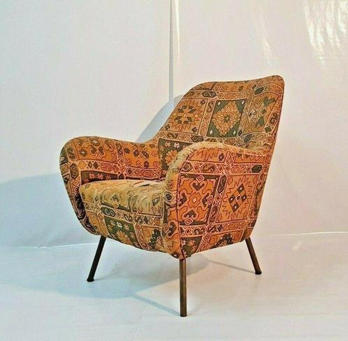 Fauteuil - Bois, Métal, Antiek en Kunst, Kunst | Designobjecten