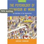 Psychology of Behaviour at Work 9781841695044 Adrian Furnham, Boeken, Verzenden, Gelezen, Adrian Furnham