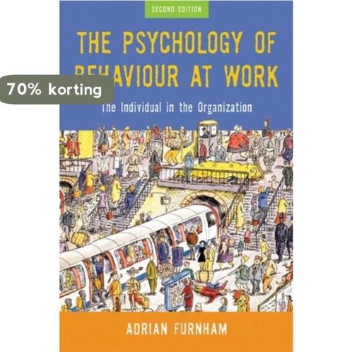 Psychology of Behaviour at Work 9781841695044 Adrian Furnham, Boeken, Overige Boeken, Gelezen, Verzenden