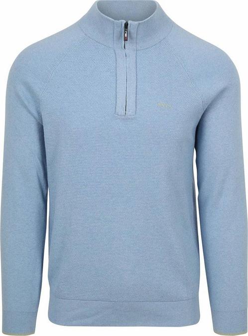 NZA Half Zip Trui Ralph Lichtblauw maat Maat 52/54 (L) Heren, Vêtements | Hommes, Pulls & Vestes, Envoi