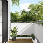 vidaXL Écran de balcon blanc 75x800 cm 100% polyester, Neuf, Verzenden