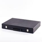 Elie Raphael - Bordspel - Noir Autruche - Vegetale leer