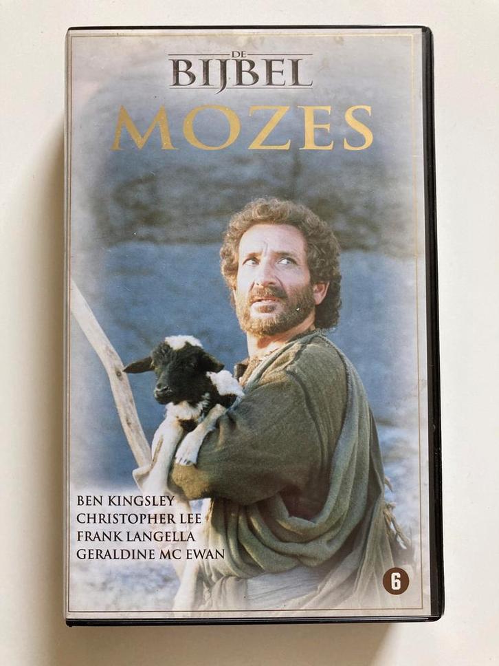 DE BIJBEL MOZES (IN SEAL) (VHS), Cd's en Dvd's, VHS | Film, Gebruikt