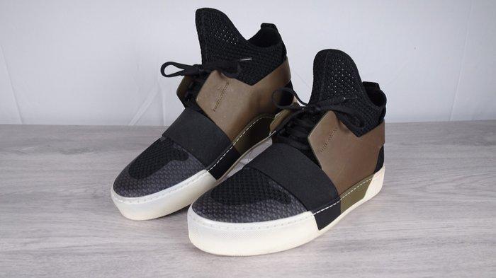 Balenciaga - Mesh Sock High-Top Leather and Mesh Trainers -, Kleding | Heren, Schoenen