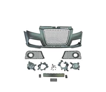 PARE-CHOCS AVANT AUDI A3 8P 08-12 LOOK RS3 CHROME PDC SRA +, Verzenden