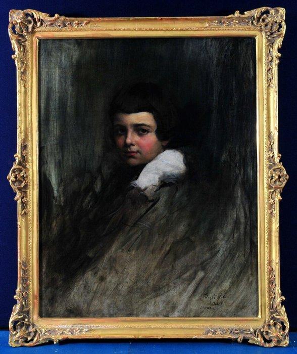 Philip Alexius de László (1869-1937) - Portrait of a young, Antiek en Kunst, Kunst | Schilderijen | Klassiek