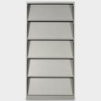 RB folderkast, aluminium, 196 x 100 cm, incl. 5 kleppen, Huis en Inrichting, Kasten | Vitrinekasten, Ophalen of Verzenden, Gebruikt