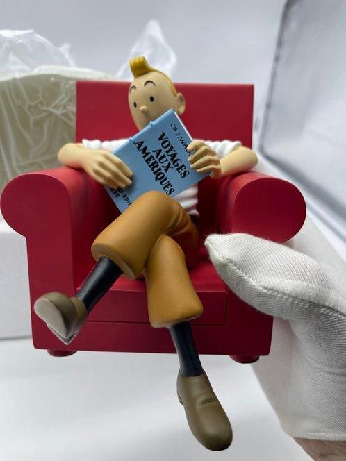Moulinsart - Tintin - Statuette -Fauteuil Rouge #46404 - Les, Boeken, Strips | Comics
