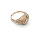 Zonder Minimumprijs - Ring - 9 kt. Roségoud, Zilver -, Handtassen en Accessoires, Ringen, Nieuw