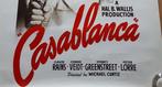 Bogart - Casablanca - Large movie poster CASABLANCA, Bogart,