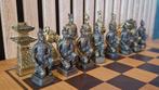 Schaakspel - Terracotta Warriors - Klei, Antiek en Kunst, Curiosa en Brocante