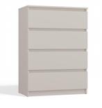 Ladekast  4 lades creme Creme (Slaapkamer), Verzenden