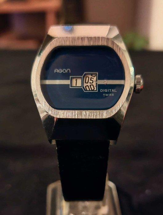 AGON - JUMP HOURS - Zonder Minimumprijs - Heren - 1970-1979, Handtassen en Accessoires, Horloges | Heren