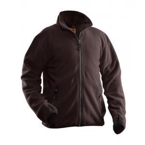 Jobman werkkledij workwear - 5501 fleece jacket m bruin, Bricolage & Construction, Vêtements de sécurité