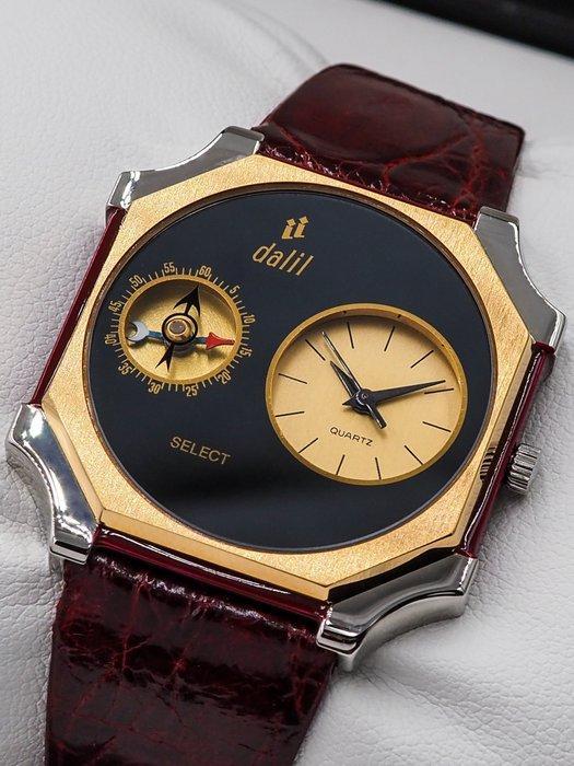 Dalil Svelt - Vintage * Compass * - Zonder Minimumprijs -, Handtassen en Accessoires, Horloges | Heren