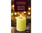 Actie lumineo led kaars wax steady kan binnen, met timer,, Nieuw