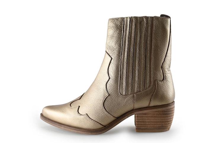 Nelson Cowboy laarzen in maat 37 Goud | 5% korting, Kleding | Dames, Schoenen, Overige kleuren, Zo goed als nieuw, Verzenden