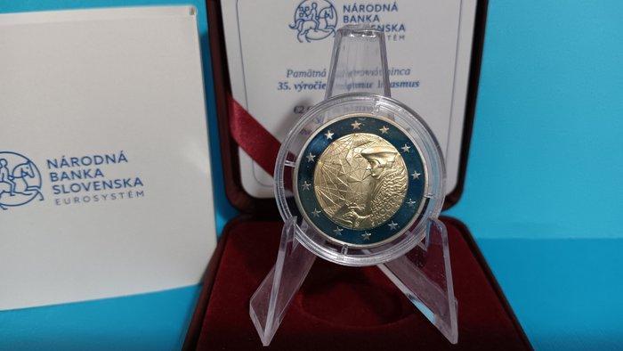 Slowakije. 2 Euro 2022 Erasmus Proof (Zonder Minimumprijs), Postzegels en Munten, Munten | Europa | Euromunten