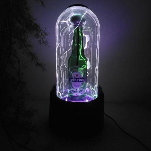 Zeldzaam Heineken Plasmalamp, Bardisplay, 1990, Verlicht, Antiek en Kunst, Antiek | Wandborden en Tegels