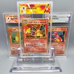 3 Graded card - Tris Starter CHARIZARD/CHARMELE0N/CHARMANDER, Nieuw