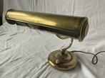 Tafellamp - tafellamp pianolamp bureaulamp - messing metaal, Antiek en Kunst, Curiosa en Brocante