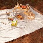Picknickkleed - 180x260cm - Wit - Stoffen Kleed voor Picknic, Verzenden, Nieuw
