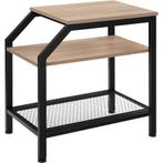 tectake Bijzettafel Plymouth 36,5x58,5x59,5cm - Industrieel, Verzenden, Nieuw