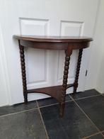 Table dappoint - Chêne - Table demi-lune / bobine