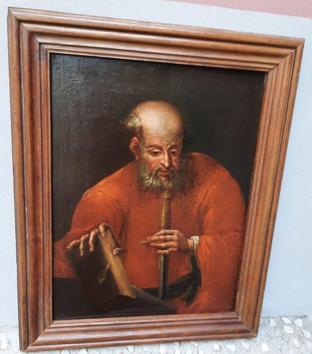 Scuola napoletana (XVII-XVIII) - San Paolo, Antiek en Kunst, Kunst | Schilderijen | Klassiek