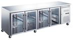Réfrigérateur de comptoir - 223 cm - 4 portes vitrées, Verzenden, Nieuw in verpakking