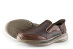 Skechers Instappers in maat 44 Bruin, Kleding | Heren, Schoenen, Bruin, Verzenden, Overige typen, Zo goed als nieuw