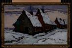 Pol van de Broeck (1887-1927) - Winterlandschap, Antiek en Kunst