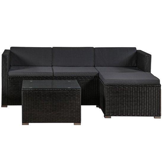 2dekans | Loungeset Punta Cana - Polyrotan, Huis en Inrichting, Zetels | Zetels, Ophalen of Verzenden