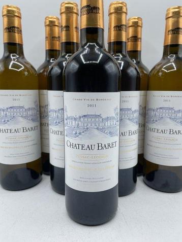2011 Château Baret - Pessac-Léognan - 8 Bouteilles (0,75 L)
