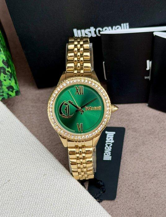 Just Cavalli - Glam Chic Green - Zonder minimumprijs -, Handtassen en Accessoires, Horloges | Heren