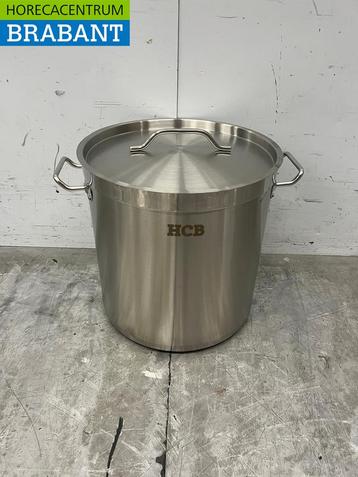 RVS HCB Soeppan Kookpan Pan Inductie 30,5 x 31,5 cm 21 liter, Ophalen of Verzenden