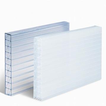 Polycarbonaat platen 16 mm X structuur transparant, Benelux beschikbaar voor biedingen