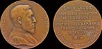1920 Belgium Bonnetain Armand, Medaille Emile Laude Brons, Postzegels en Munten, Penningen en Medailles, Verzenden