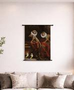 Wanddecoratie - Velvet Wall Cloth, Antiek en Kunst