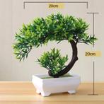 ② bol à bonsaï avec image pêcheur et branche d'arbre vintage — Plantes d' intérieur — 2ememain