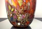 Maxence Parot - Vaas - Unieke kleuren opalines vaas en goud,, Antiek en Kunst