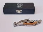 Laguiole - Corkscrew - Olive Wood - style de - Kurkentrekker, Antiek en Kunst, Antiek | Keukengerei