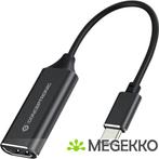 Conceptronic ABBY03B video kabel adapter HDMI Type A, Computers en Software, Verzenden, Nieuw