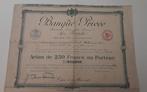 Bulgarie, France. Various nominal values in Francs (Sans