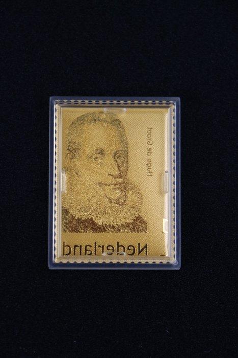 Pays-Bas - Timbre dor - « Hugo de Groot », Postzegels en Munten, Postzegels | Nederland