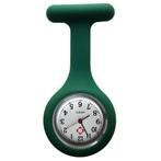 Fako - Verpleegstershorloge - Siliconen RVS Uni -, Bijoux, Sacs & Beauté, Verzenden