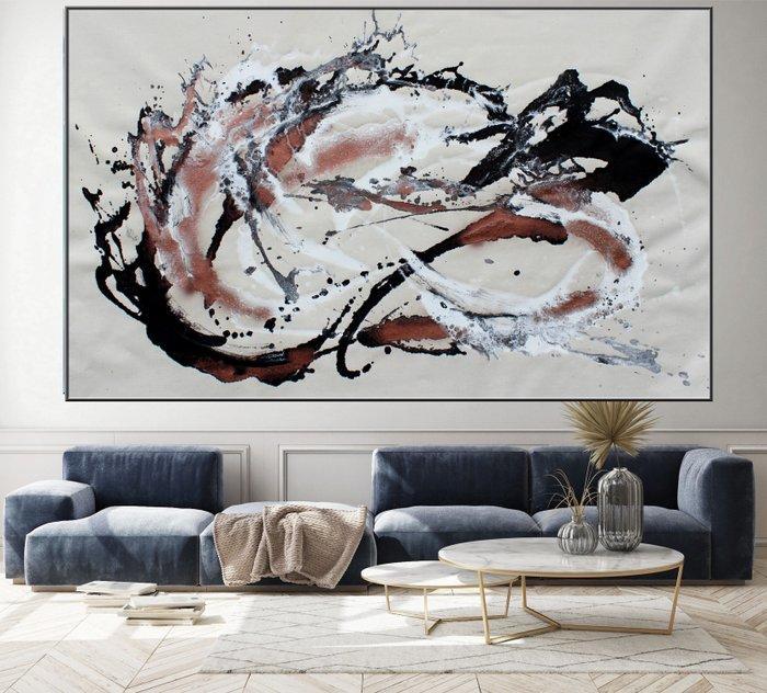 Karolina Glinkowska - The Mocca eclipse - XXL, Antiek en Kunst, Kunst | Schilderijen | Modern