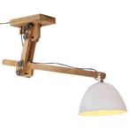 vidaXL Plafondlamp 25 W E27 105x30x65-108 cm wit, Huis en Inrichting, Verzenden, Nieuw