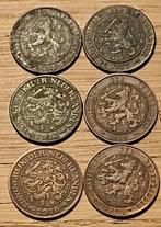 Nederland. Lot van 14 stuks koperen munten (Zonder, Postzegels en Munten