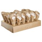 Bruine Confetti Bakjes 25 delig, Verzenden, Nieuw